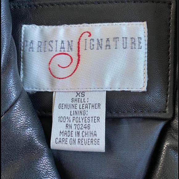 Vintage 90s Genuine Leather Jacket - Picture 3 of 7